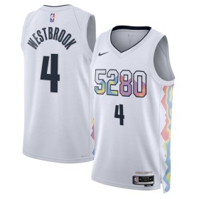 Dres Denver Nuggets Russell Westbrook Nike 2024-25 City Edition Bijela Swingman